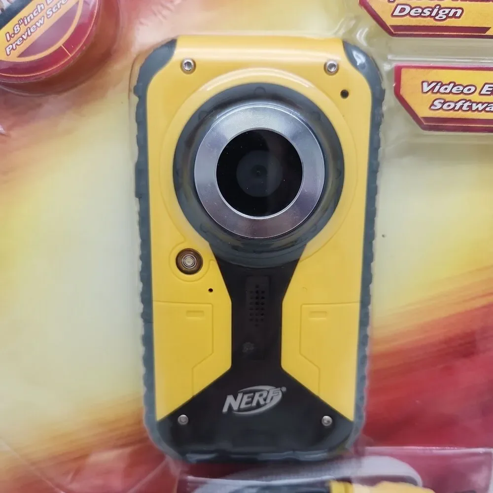 Camcorder Nerf Digital Sports 5.1 MEGA Pixel HD Mic Editing Software 2012 NEW